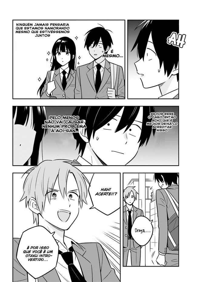 Eu sou um otaku tímido e pobre, mas essa jovem linda e rica está obcecada por mim Capítulo 3.3 Página 6