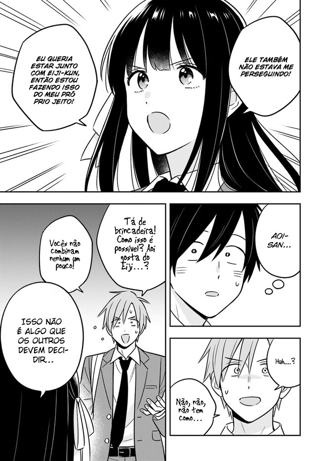 Eu sou um otaku tímido e pobre, mas essa jovem linda e rica está obcecada por mim Capítulo 3.3 Página 9