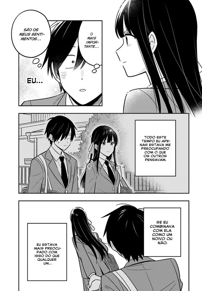 Eu sou um otaku tímido e pobre, mas essa jovem linda e rica está obcecada por mim Capítulo 3.3 Página 11