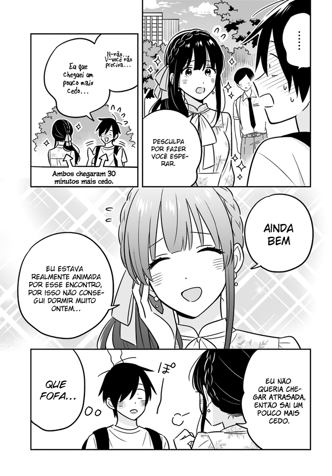 Eu sou um otaku tímido e pobre, mas essa jovem linda e rica está obcecada por mim Capítulo 4 Página 10