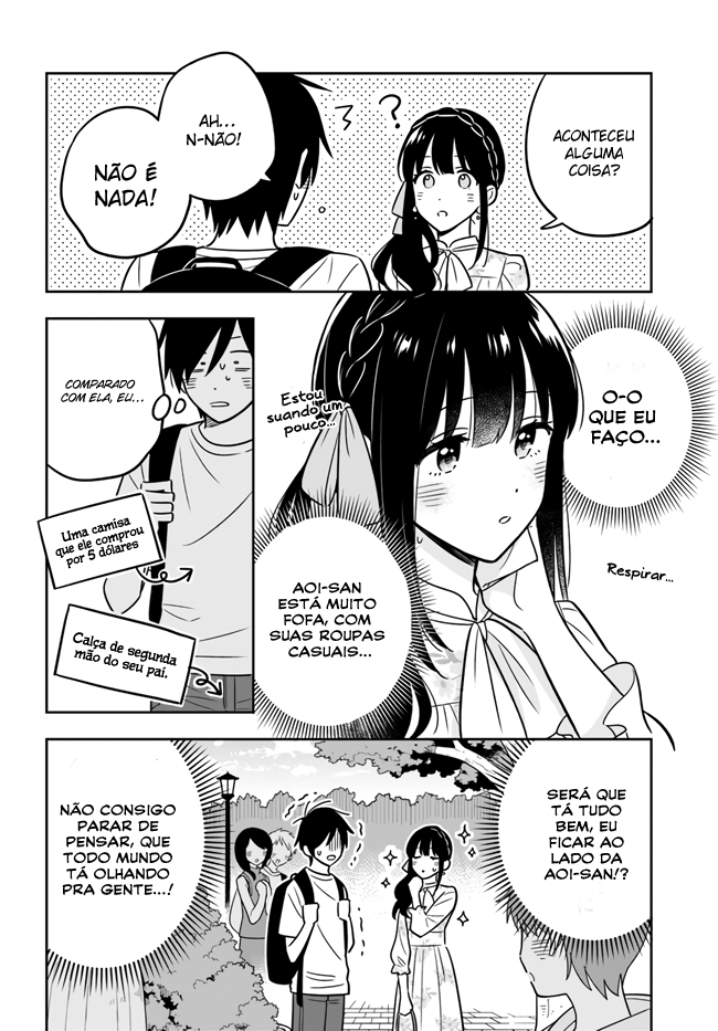 Eu sou um otaku tímido e pobre, mas essa jovem linda e rica está obcecada por mim Capítulo 4 Página 11