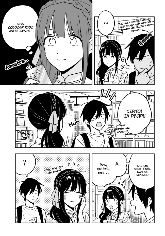 Eu sou um otaku tímido e pobre, mas essa jovem linda e rica está obcecada por mim Capítulo 4 Página 16