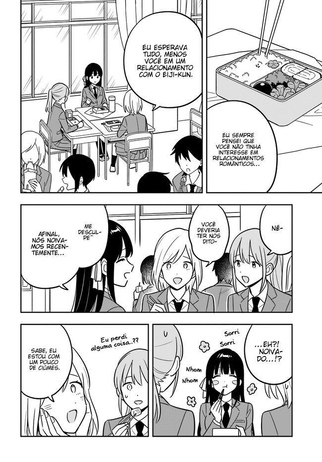 Eu sou um otaku tímido e pobre, mas essa jovem linda e rica está obcecada por mim Capítulo 5.1 Página 3