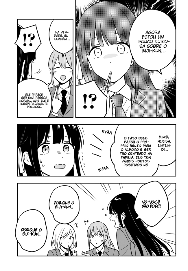 Eu sou um otaku tímido e pobre, mas essa jovem linda e rica está obcecada por mim Capítulo 5.1 Página 4