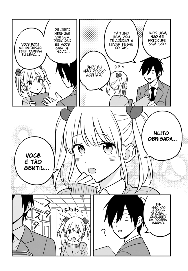 Eu sou um otaku tímido e pobre, mas essa jovem linda e rica está obcecada por mim Capítulo 5.1 Página 9
