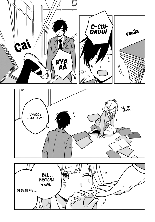 Eu sou um otaku tímido e pobre, mas essa jovem linda e rica está obcecada por mim Capítulo 5.1 Página 6