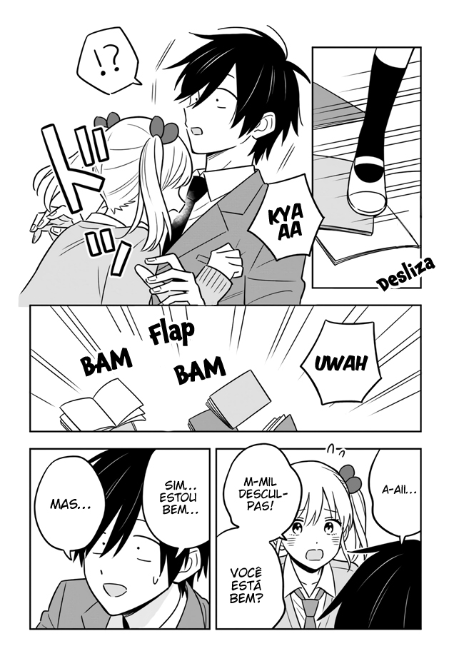 Eu sou um otaku tímido e pobre, mas essa jovem linda e rica está obcecada por mim Capítulo 5.1 Página 7