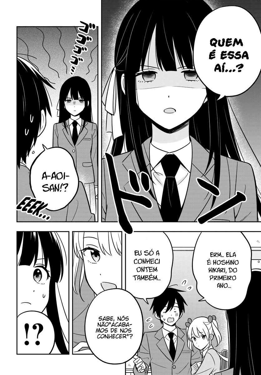 Eu sou um otaku tímido e pobre, mas essa jovem linda e rica está obcecada por mim Capítulo 5.2 Página 10