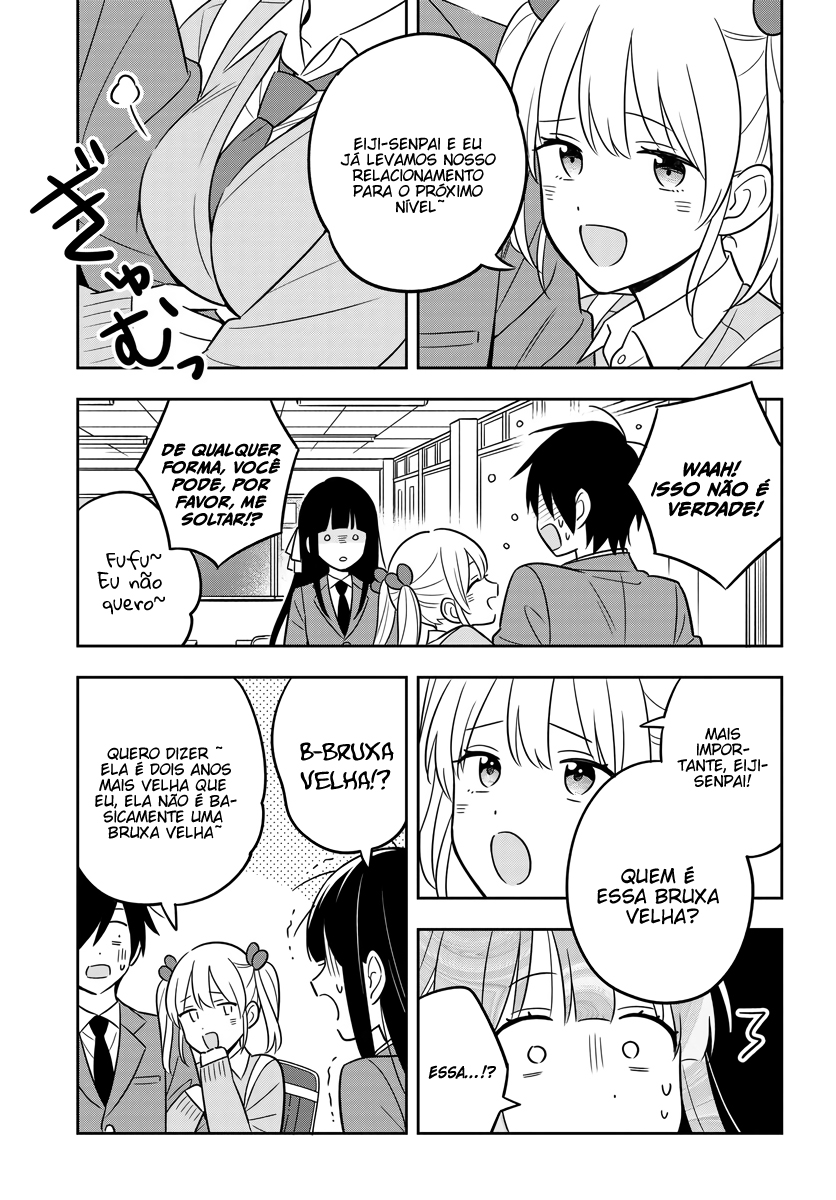 Eu sou um otaku tímido e pobre, mas essa jovem linda e rica está obcecada por mim Capítulo 5.2 Página 11
