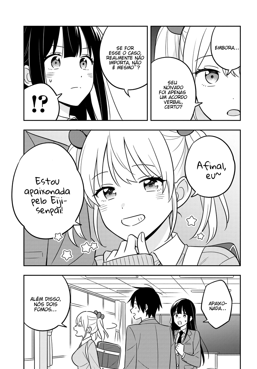 Eu sou um otaku tímido e pobre, mas essa jovem linda e rica está obcecada por mim Capítulo 5.2 Página 13