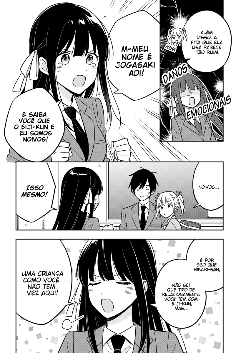 Eu sou um otaku tímido e pobre, mas essa jovem linda e rica está obcecada por mim Capítulo 5.2 Página 12