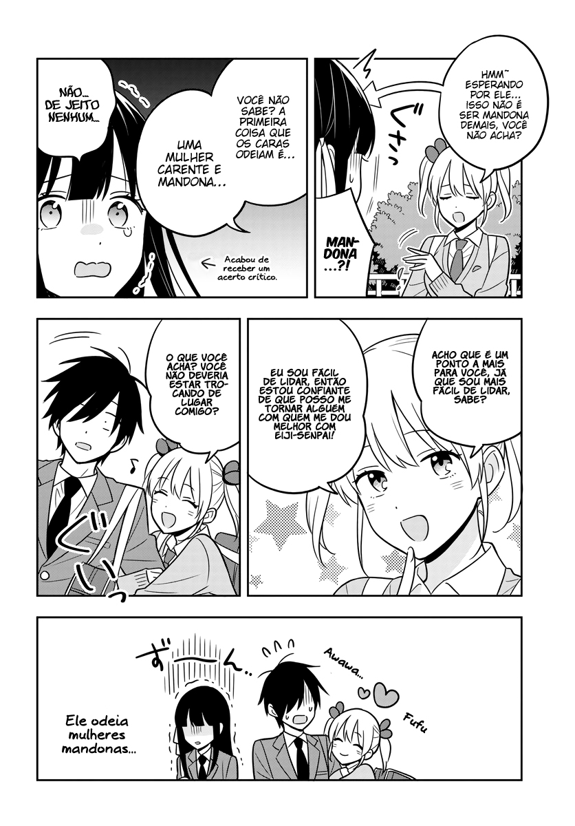 Eu sou um otaku tímido e pobre, mas essa jovem linda e rica está obcecada por mim Capítulo 6 Página 11