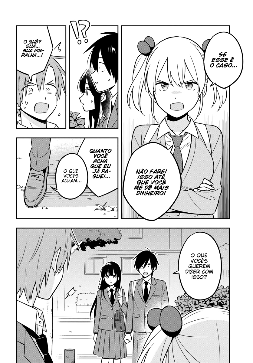 Eu sou um otaku tímido e pobre, mas essa jovem linda e rica está obcecada por mim Capítulo 7.1 Página 9
