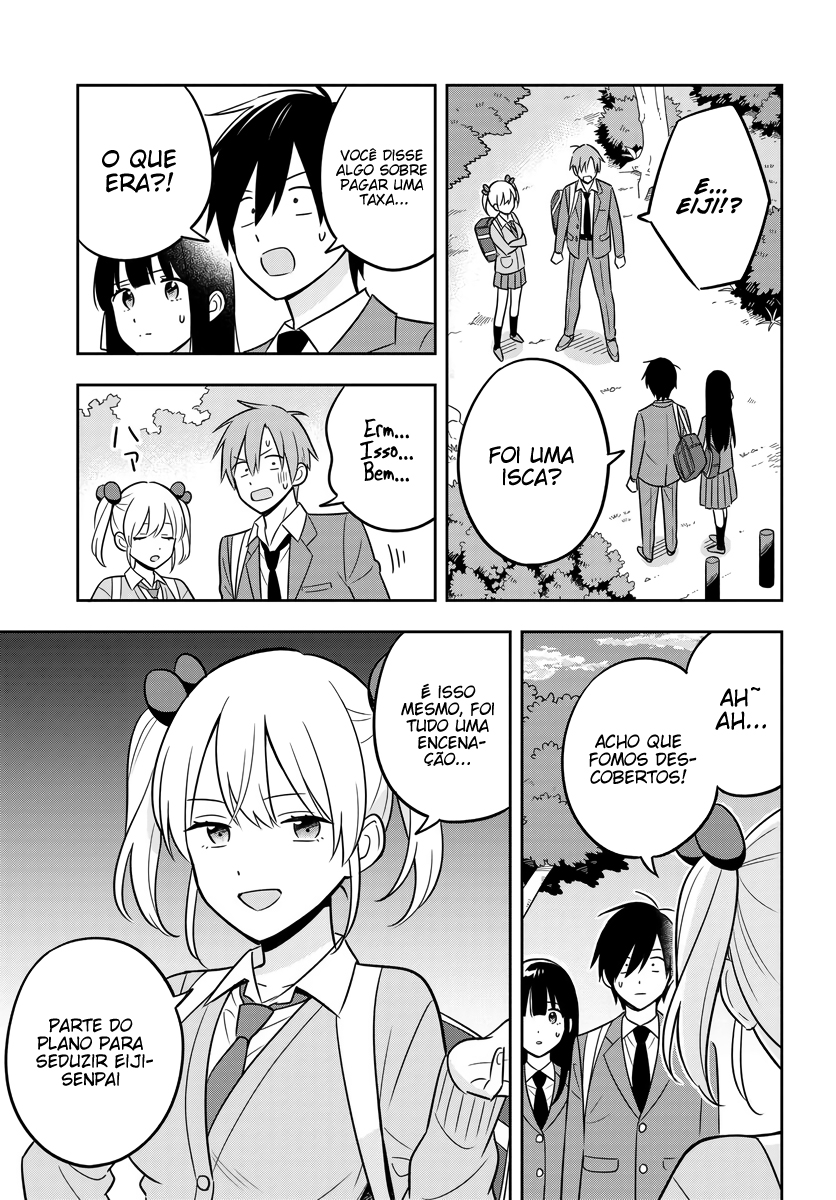 Eu sou um otaku tímido e pobre, mas essa jovem linda e rica está obcecada por mim Capítulo 7.1 Página 10