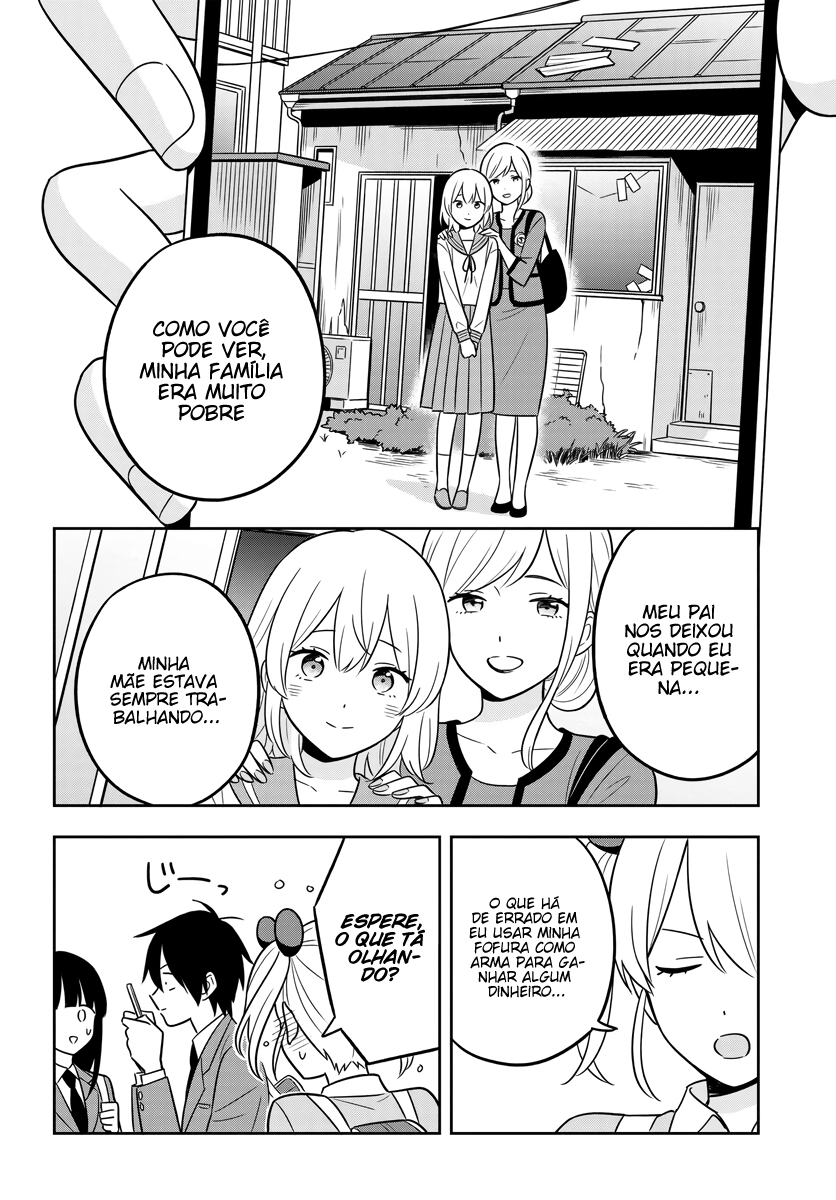 Eu sou um otaku tímido e pobre, mas essa jovem linda e rica está obcecada por mim Capítulo 7.1 Página 13