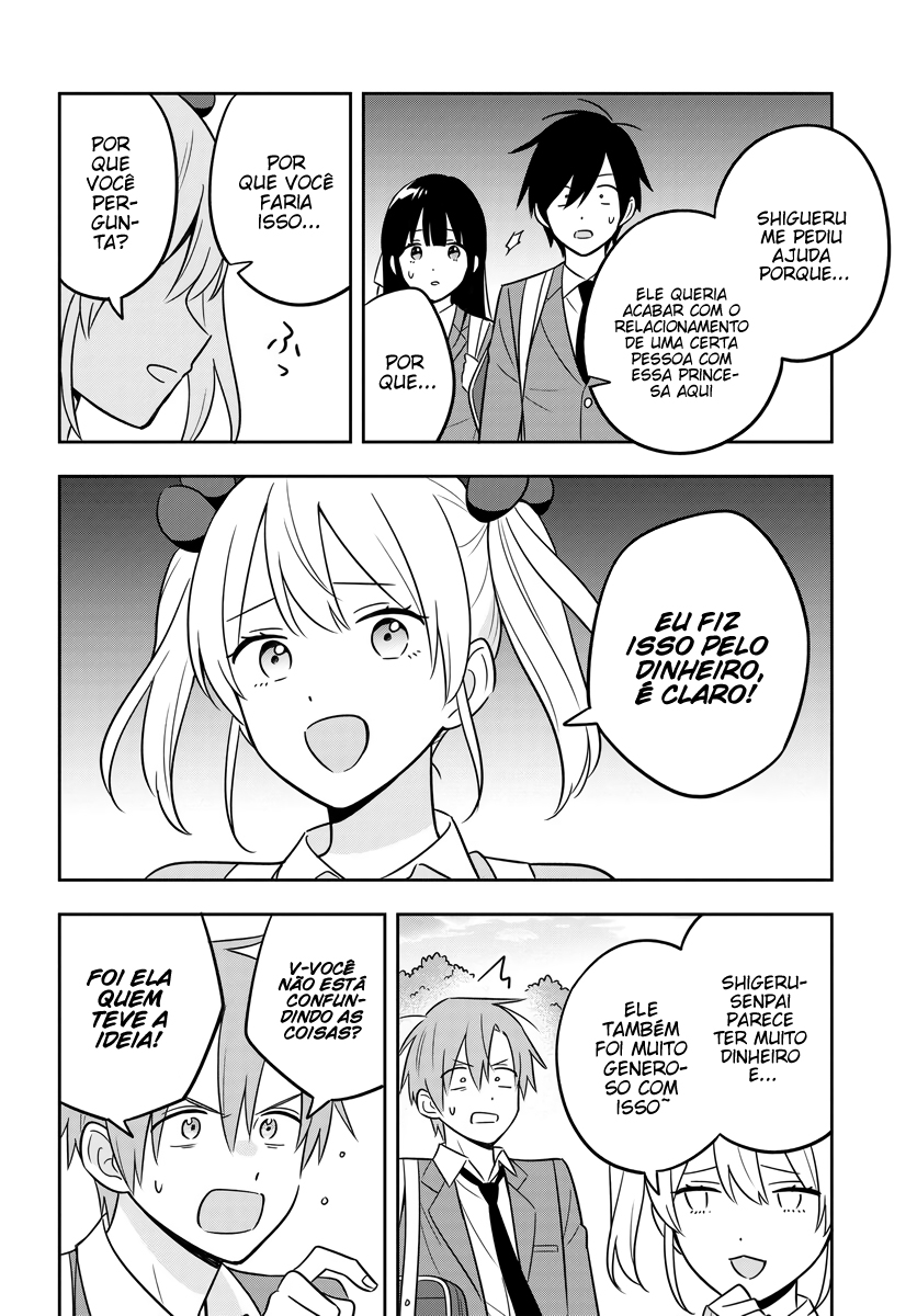 Eu sou um otaku tímido e pobre, mas essa jovem linda e rica está obcecada por mim Capítulo 7.1 Página 11
