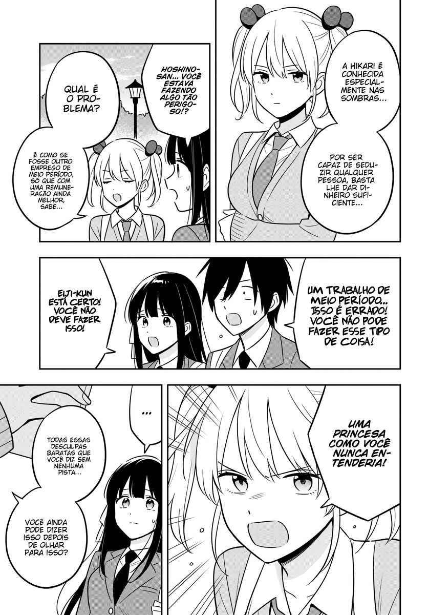 Eu sou um otaku tímido e pobre, mas essa jovem linda e rica está obcecada por mim Capítulo 7.1 Página 12
