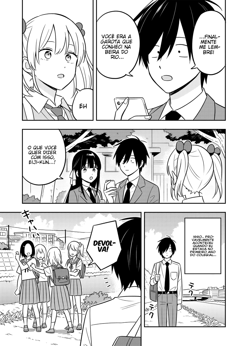 Eu sou um otaku tímido e pobre, mas essa jovem linda e rica está obcecada por mim Capítulo 7.1 Página 14