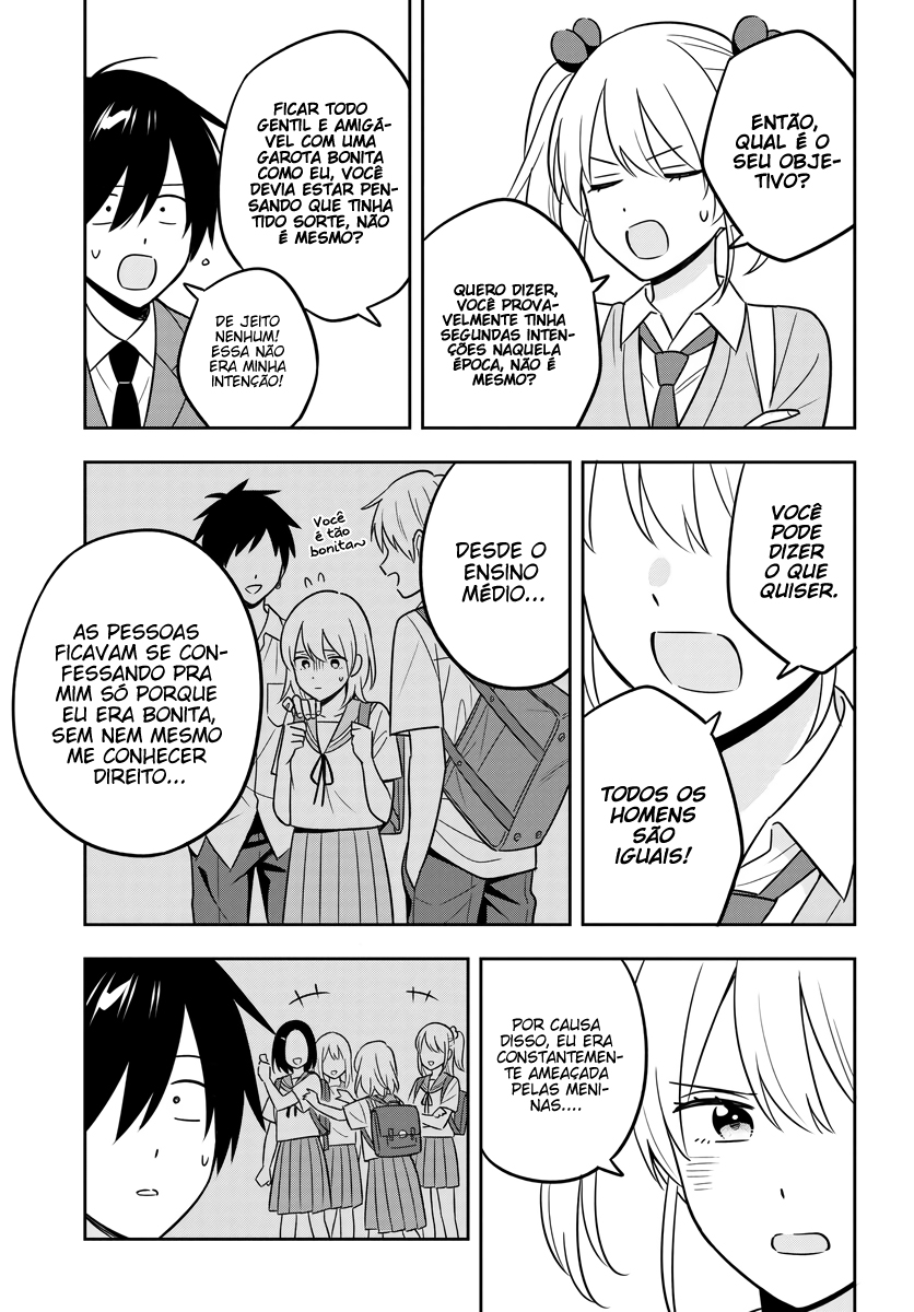 Eu sou um otaku tímido e pobre, mas essa jovem linda e rica está obcecada por mim Capítulo 7.2 Página 5