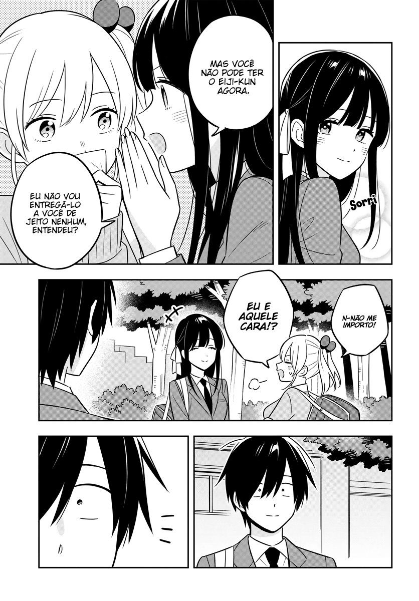 Eu sou um otaku tímido e pobre, mas essa jovem linda e rica está obcecada por mim Capítulo 7.2 Página 13