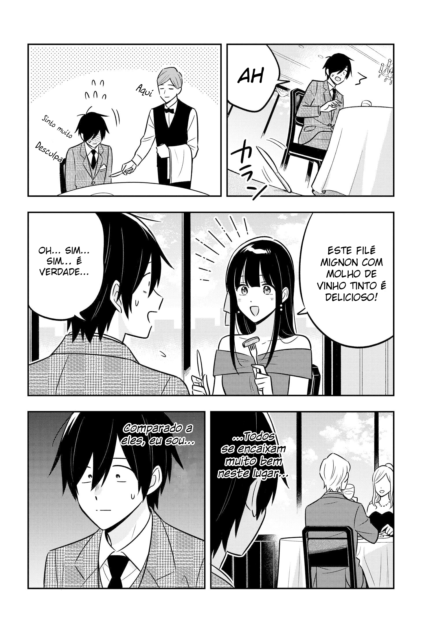 Eu sou um otaku tímido e pobre, mas essa jovem linda e rica está obcecada por mim Capítulo 10 Página 6