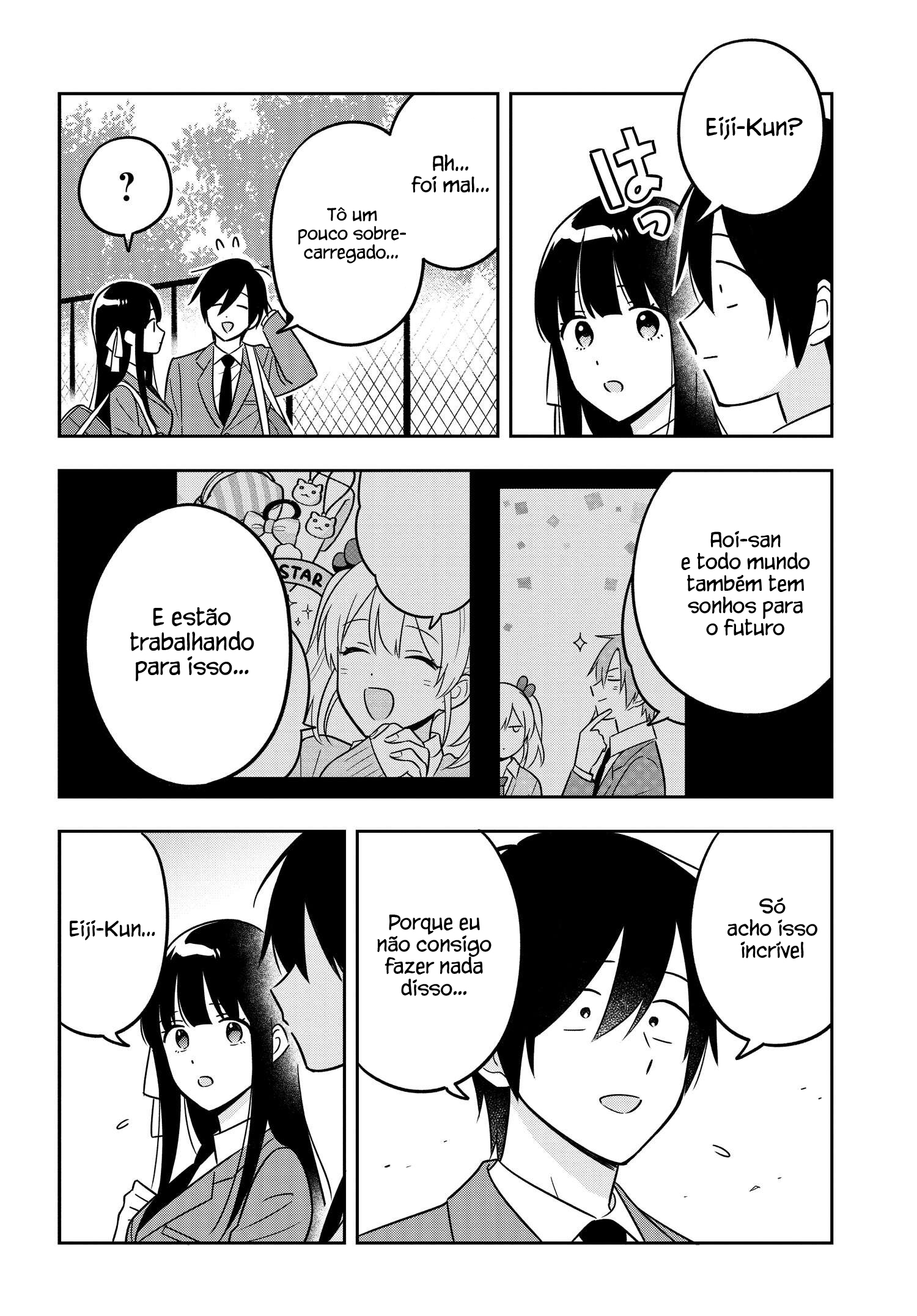 Eu sou um otaku tímido e pobre, mas essa jovem linda e rica está obcecada por mim Capítulo 13.1 Página 3