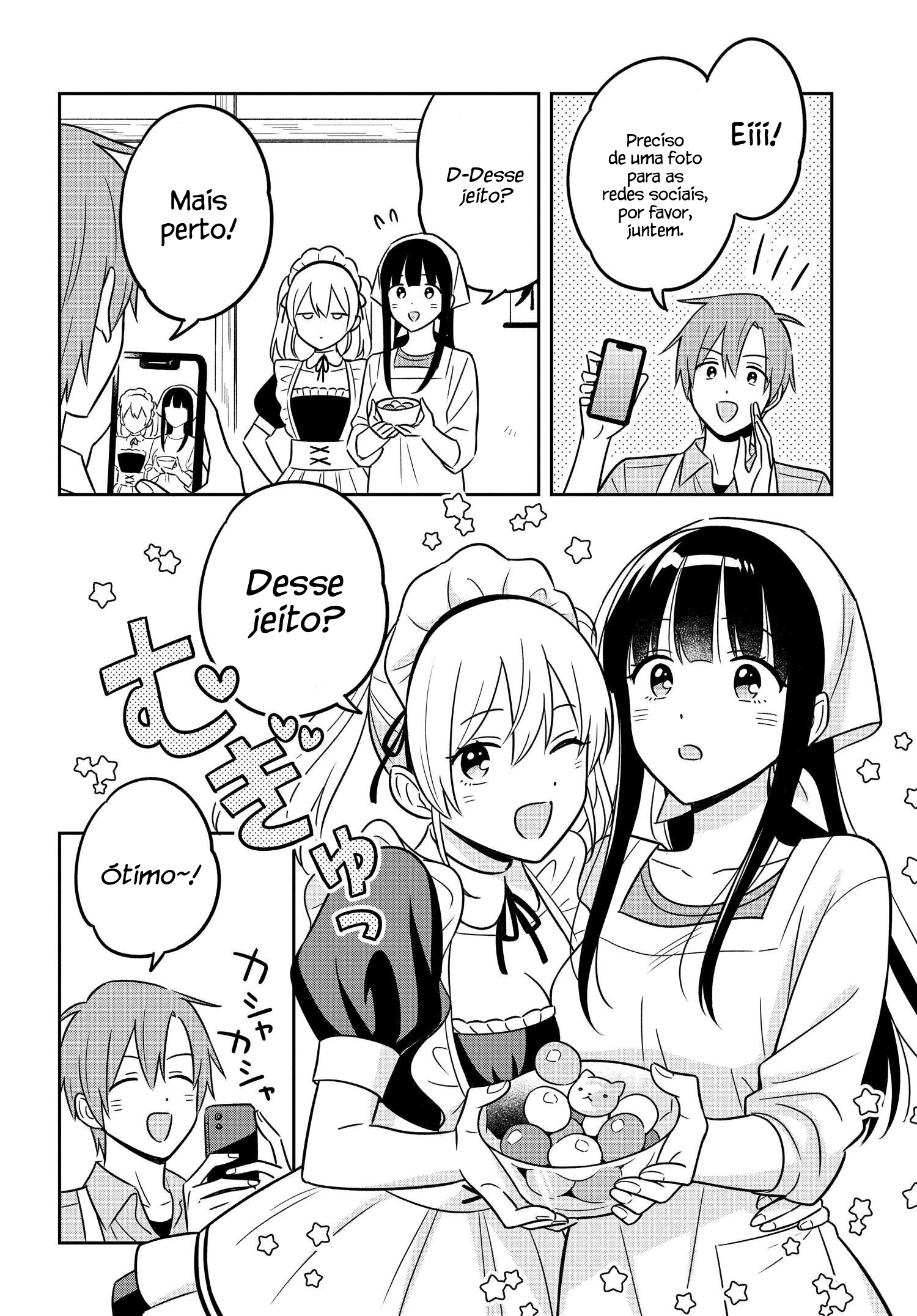 Eu sou um otaku tímido e pobre, mas essa jovem linda e rica está obcecada por mim Capítulo 13.2 Página 6