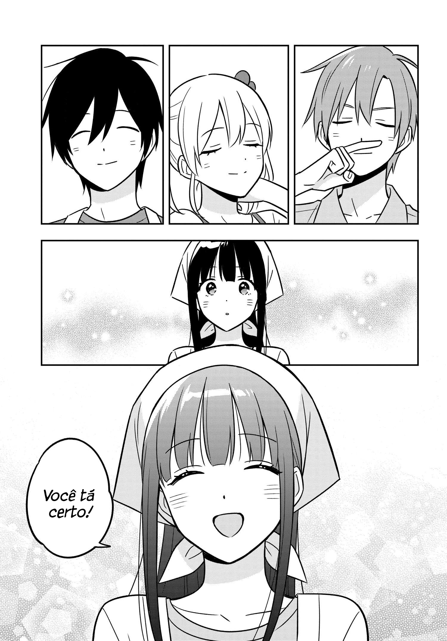 Eu sou um otaku tímido e pobre, mas essa jovem linda e rica está obcecada por mim Capítulo 13.2 Página 11