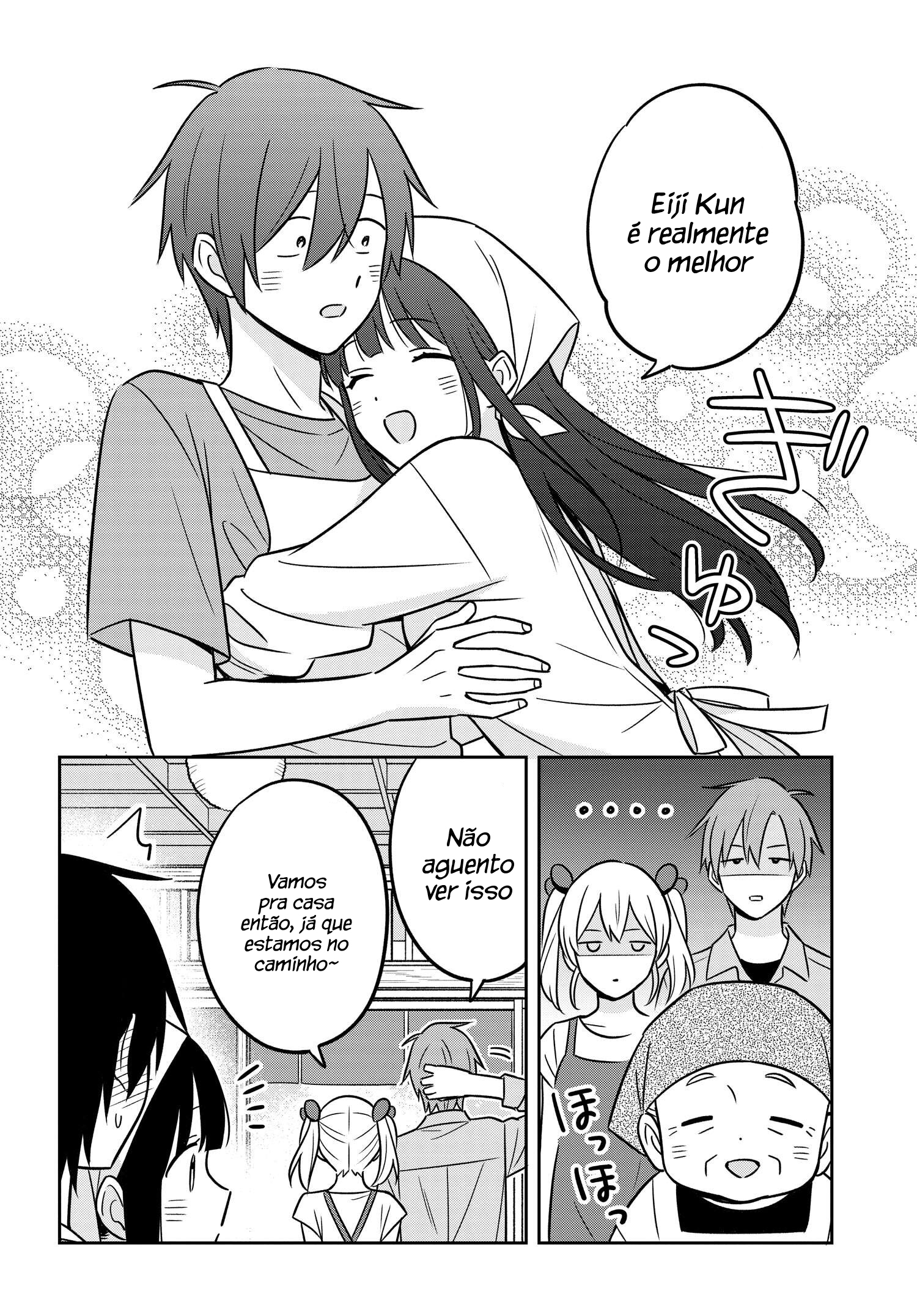Eu sou um otaku tímido e pobre, mas essa jovem linda e rica está obcecada por mim Capítulo 13.2 Página 12