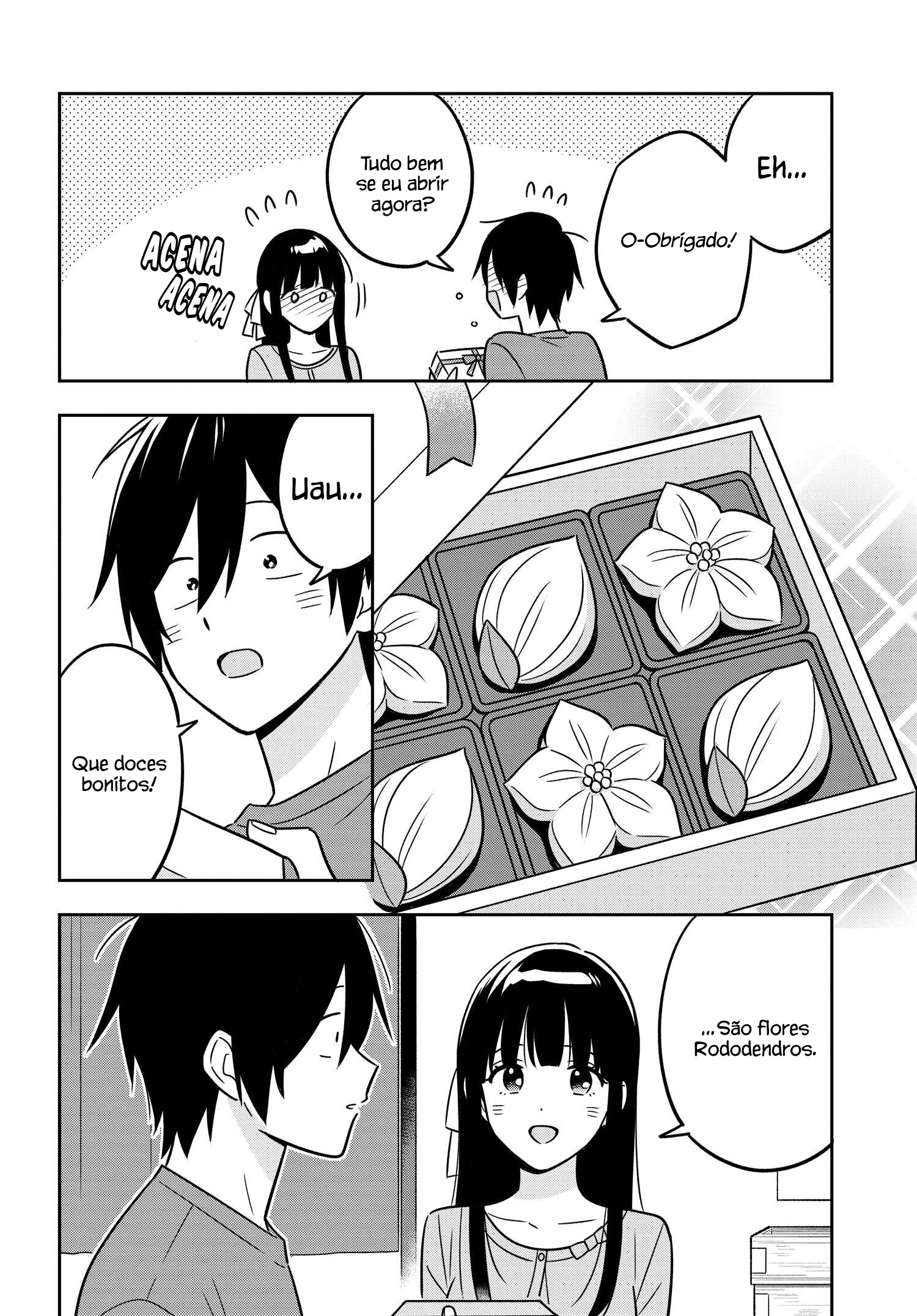 Eu sou um otaku tímido e pobre, mas essa jovem linda e rica está obcecada por mim Capítulo 13.2 Página 14