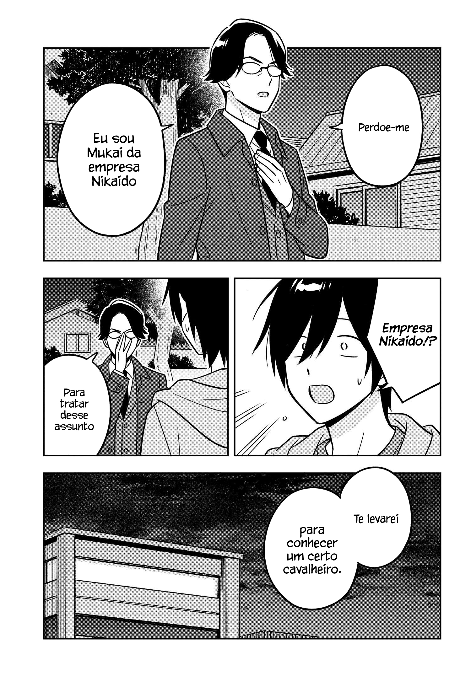 Eu sou um otaku tímido e pobre, mas essa jovem linda e rica está obcecada por mim Capítulo 14 Página 4