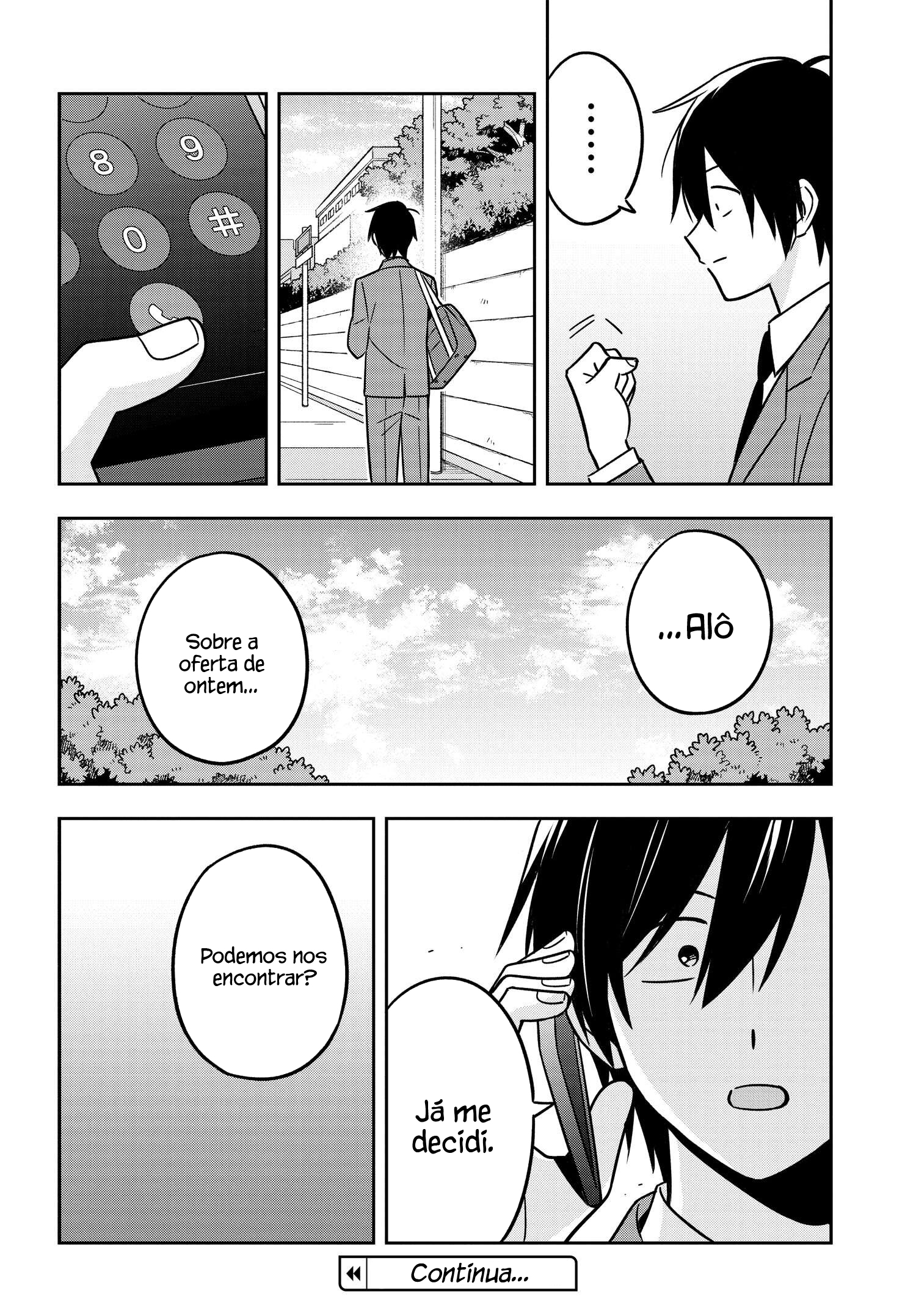 Eu sou um otaku tímido e pobre, mas essa jovem linda e rica está obcecada por mim Capítulo 14 Página 19