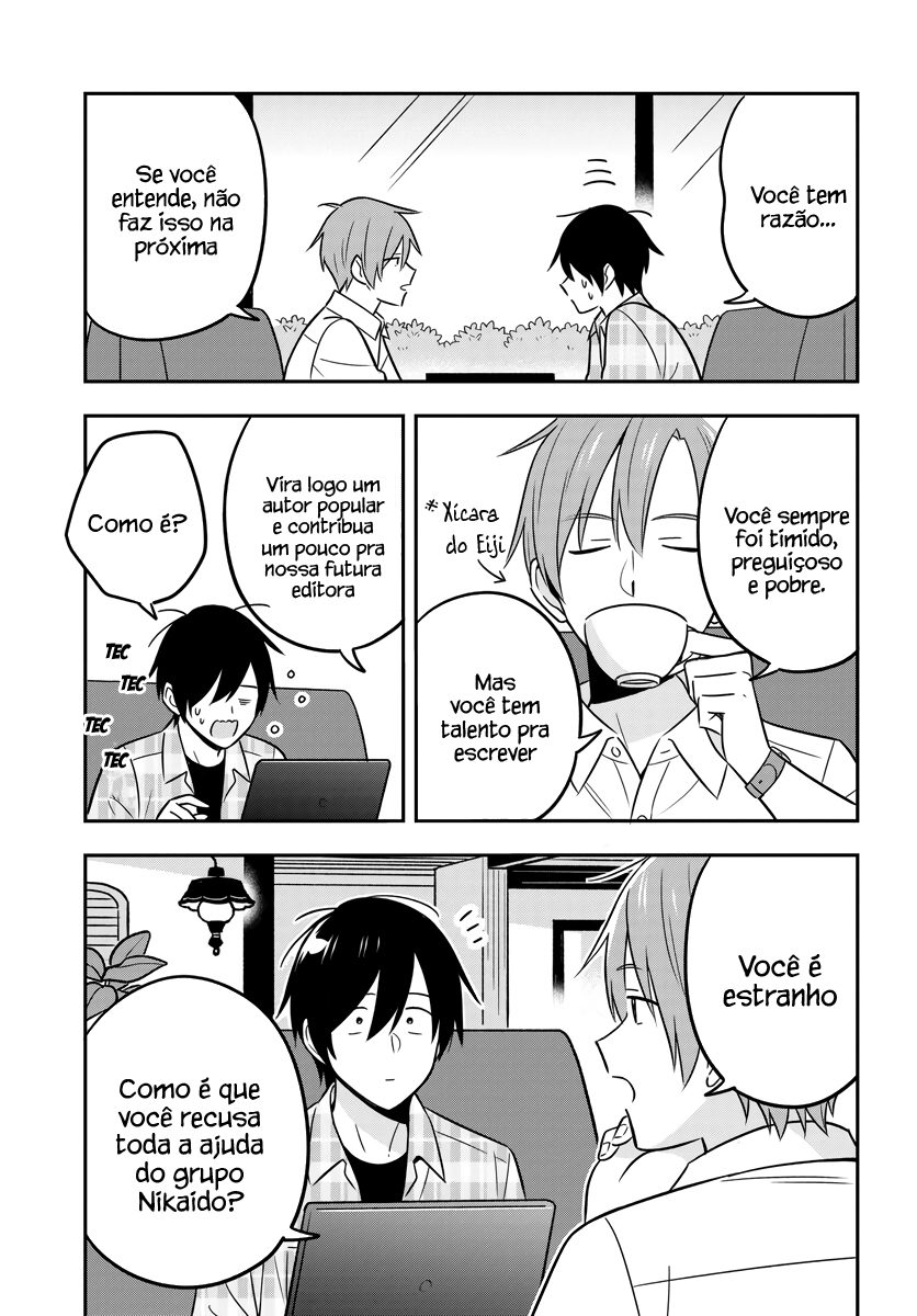Eu sou um otaku tímido e pobre, mas essa jovem linda e rica está obcecada por mim Capítulo 16.2 Página 5
