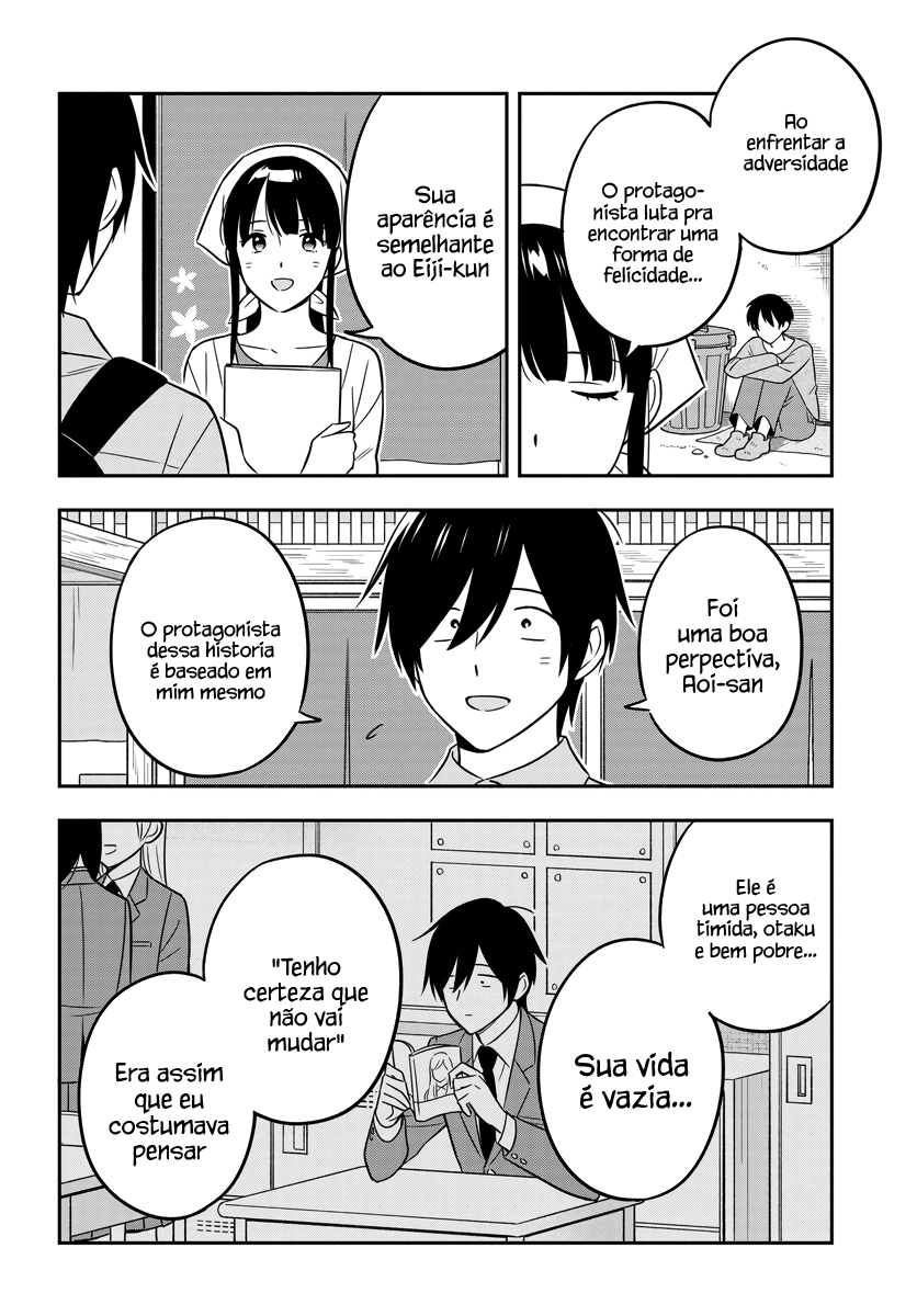 Eu sou um otaku tímido e pobre, mas essa jovem linda e rica está obcecada por mim Capítulo 16.2 Página 14