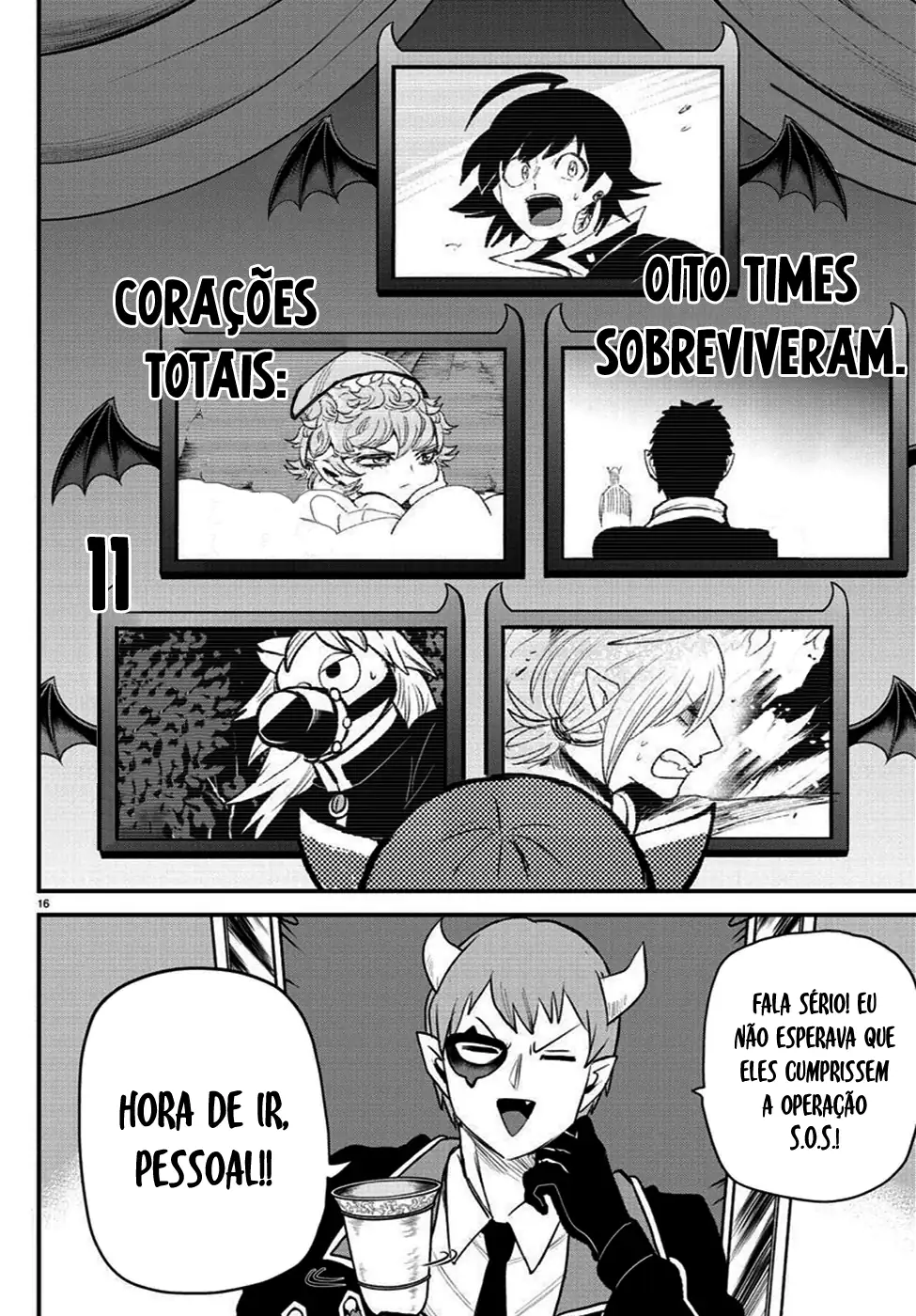 Welcome to Demon School! Iruma-kun Capítulo 249 Página 16