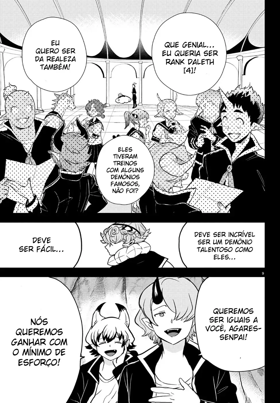 Welcome to Demon School! Iruma-kun Capítulo 251 Página 9