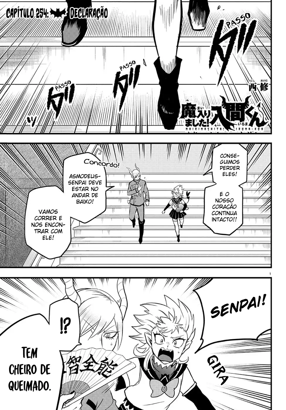 Welcome to Demon School! Iruma-kun Capítulo 254 Página 2