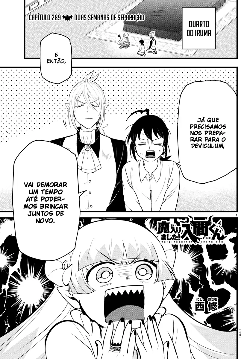 Welcome to Demon School! Iruma-kun Capítulo 289 Página 2