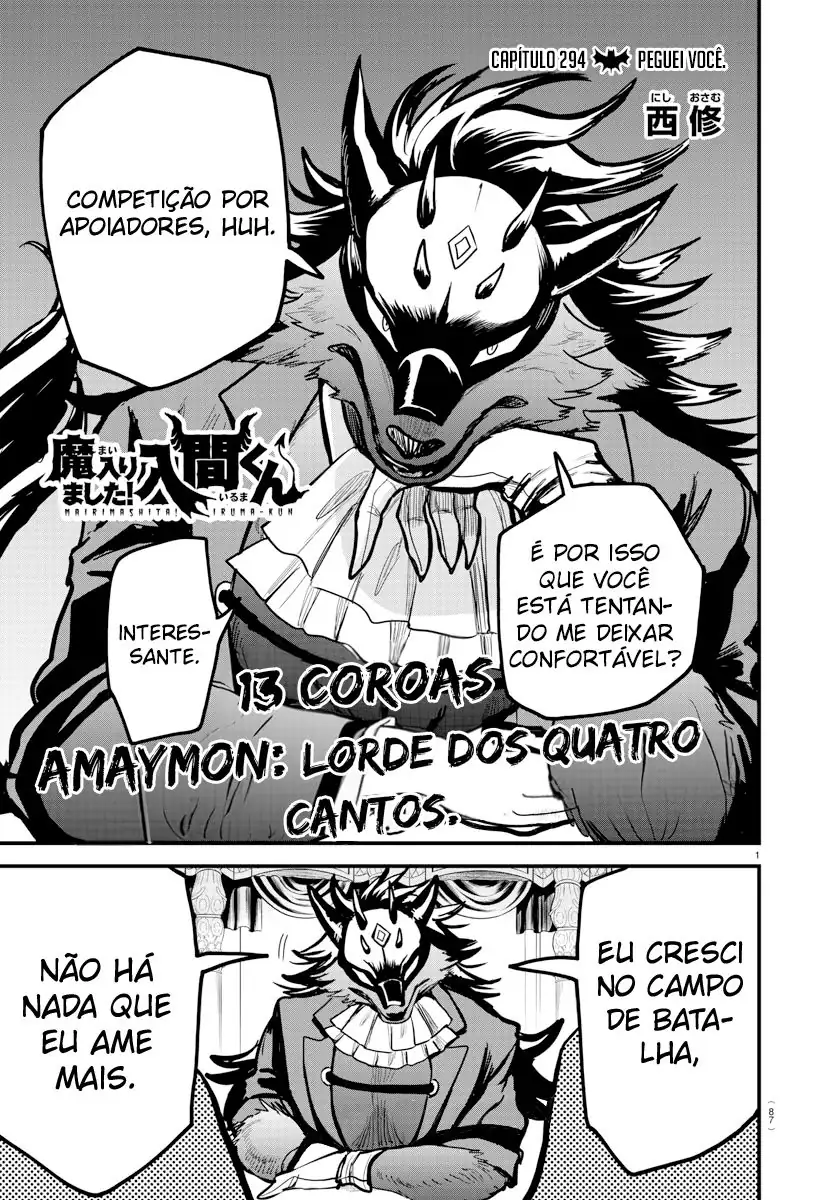 Welcome to Demon School! Iruma-kun Capítulo 294 Página 2
