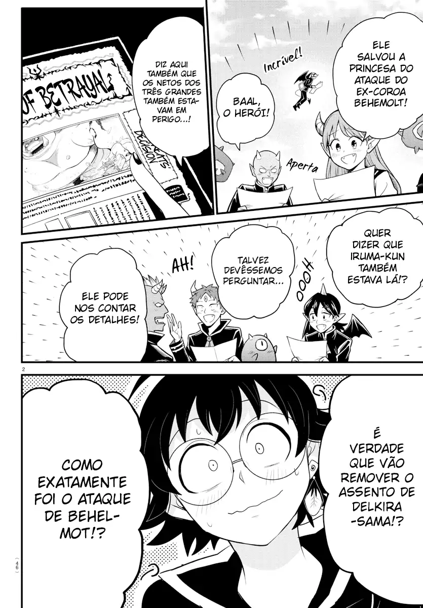 Welcome to Demon School! Iruma-kun Capítulo 309 Página 3