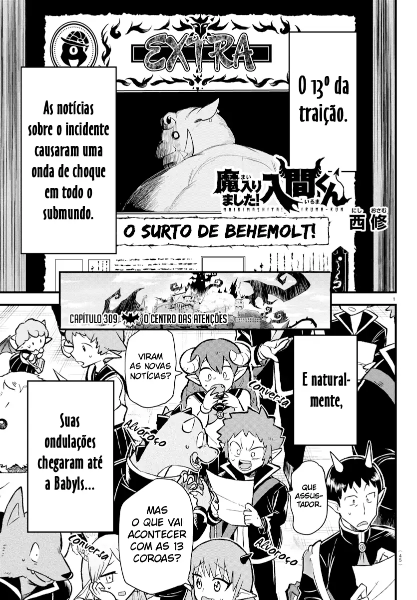 Welcome to Demon School! Iruma-kun Capítulo 309 Página 2