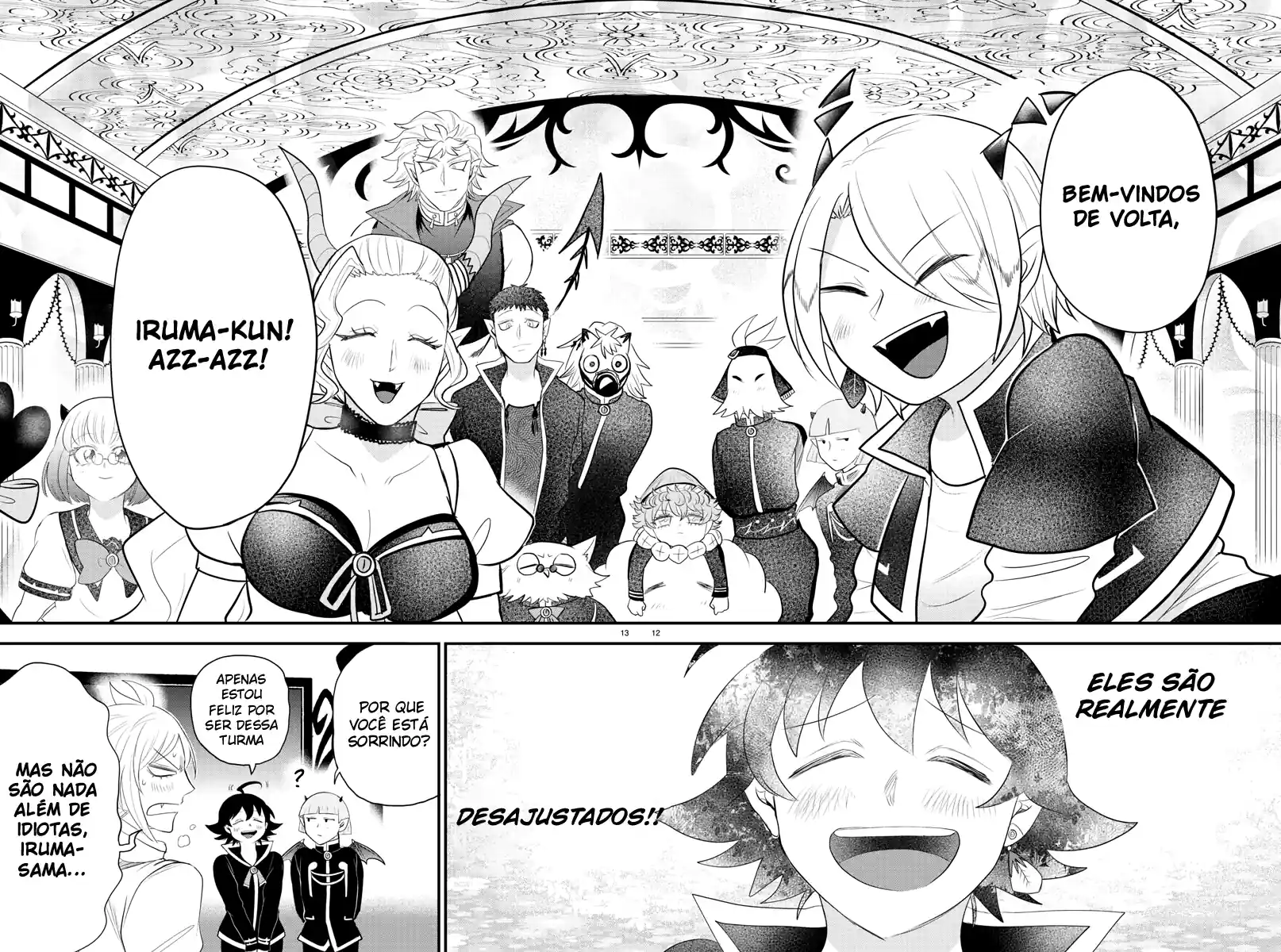 Welcome to Demon School! Iruma-kun Capítulo 309 Página 13