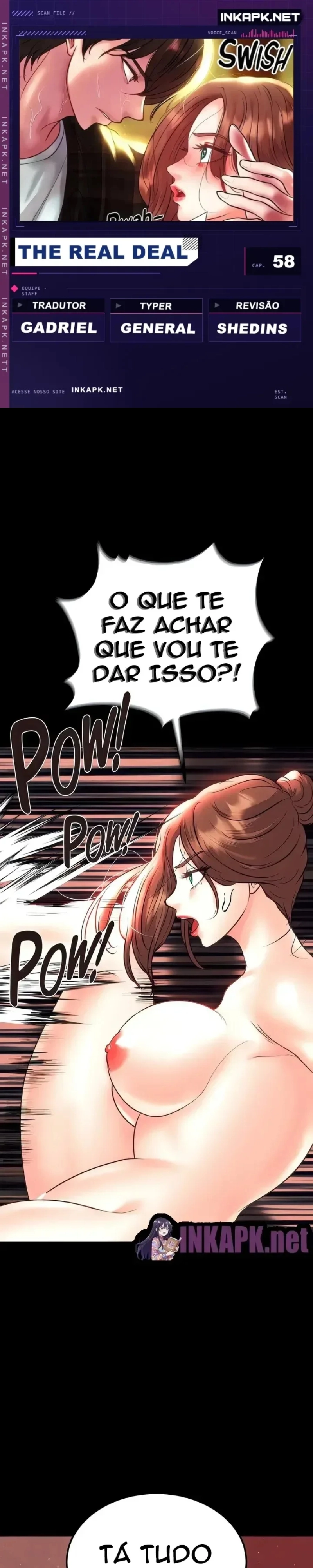 O verdadeiro negócio Capítulo 58 Página 1