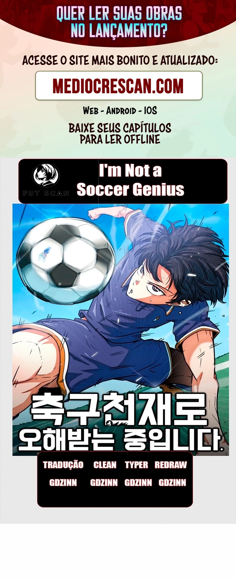 Acham Que Eu Sou um Gênio do Futebol Capítulo 22 Página 1
