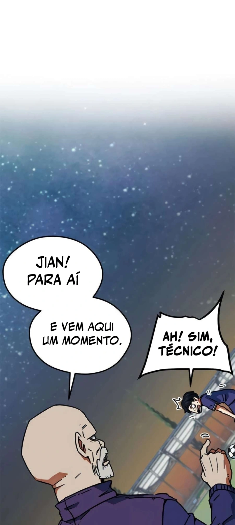 Acham Que Eu Sou um Gênio do Futebol Capítulo 36 Página 44