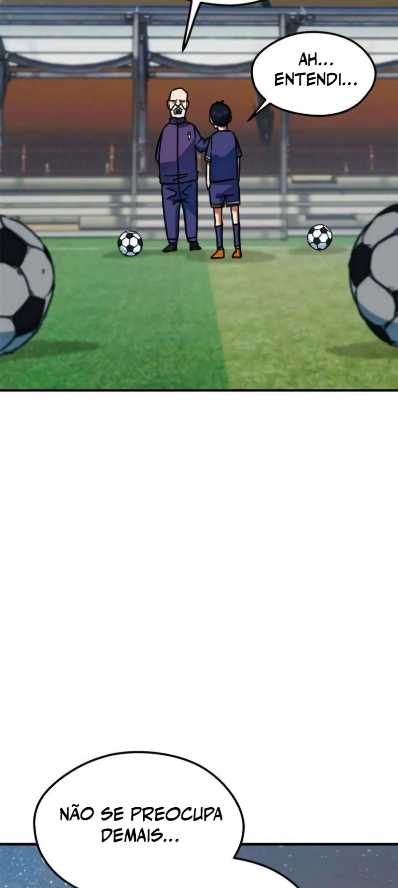 Acham Que Eu Sou um Gênio do Futebol Capítulo 36 Página 46