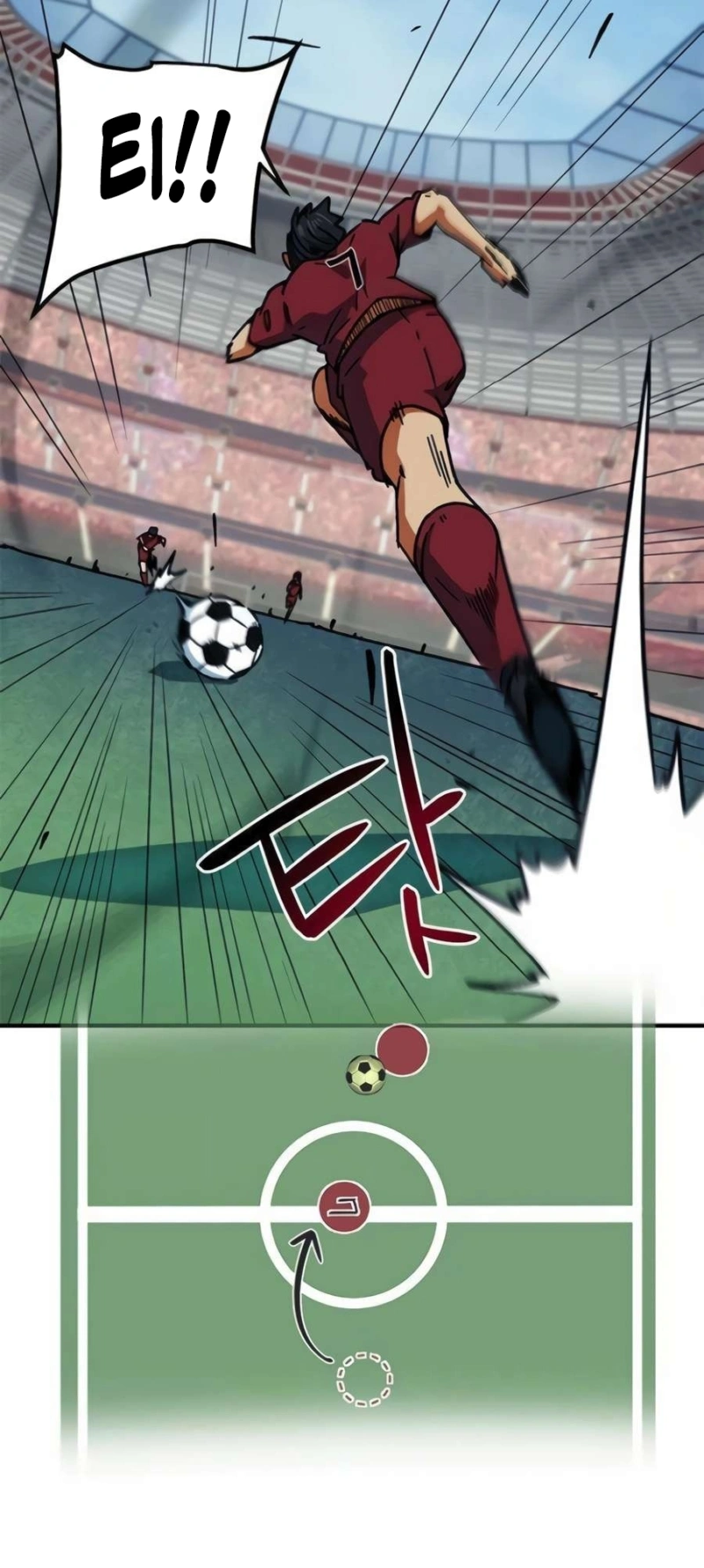 Acham Que Eu Sou um Gênio do Futebol Capítulo 36 Página 83