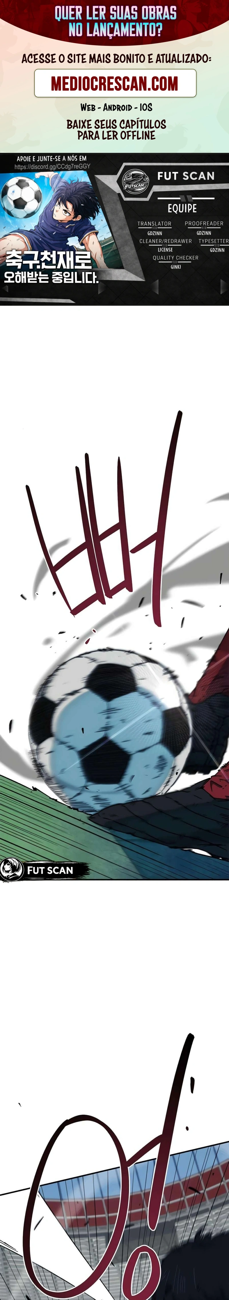 Acham Que Eu Sou um Gênio do Futebol Capítulo 37 Página 1