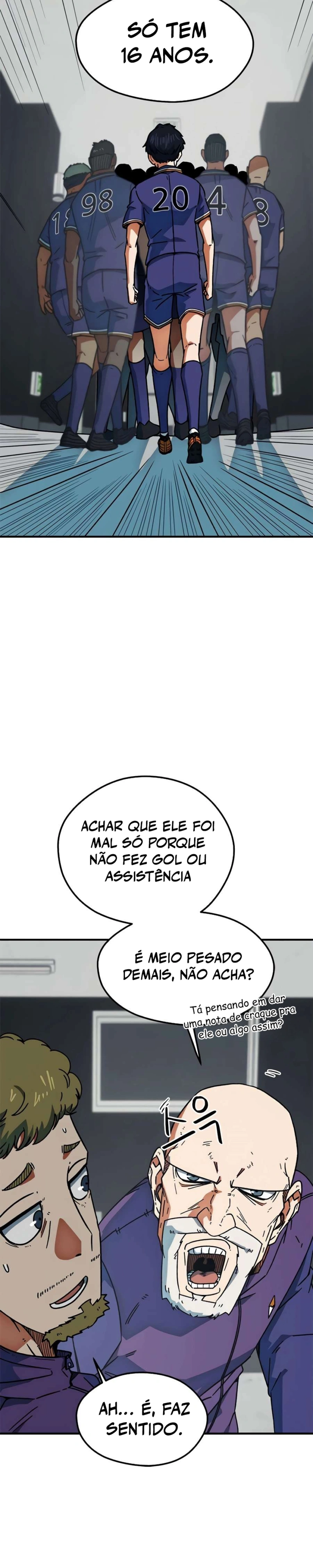 Acham Que Eu Sou um Gênio do Futebol Capítulo 37 Página 16