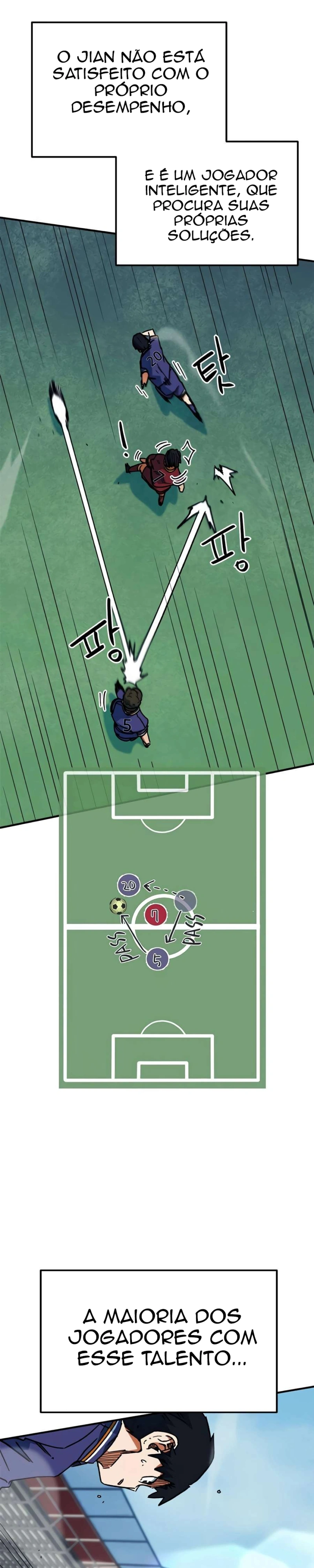 Acham Que Eu Sou um Gênio do Futebol Capítulo 37 Página 30